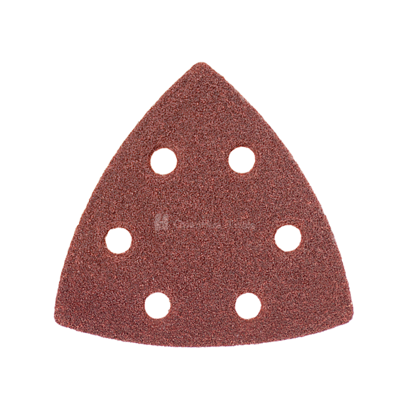 95*95mm Waterproof Metal Polishing Triangular Sandpaper