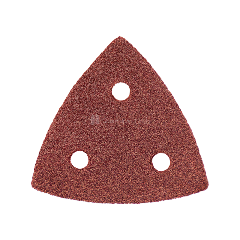 80*80mm Wear-Resistant Wood Polishing Triangular Sandpaper