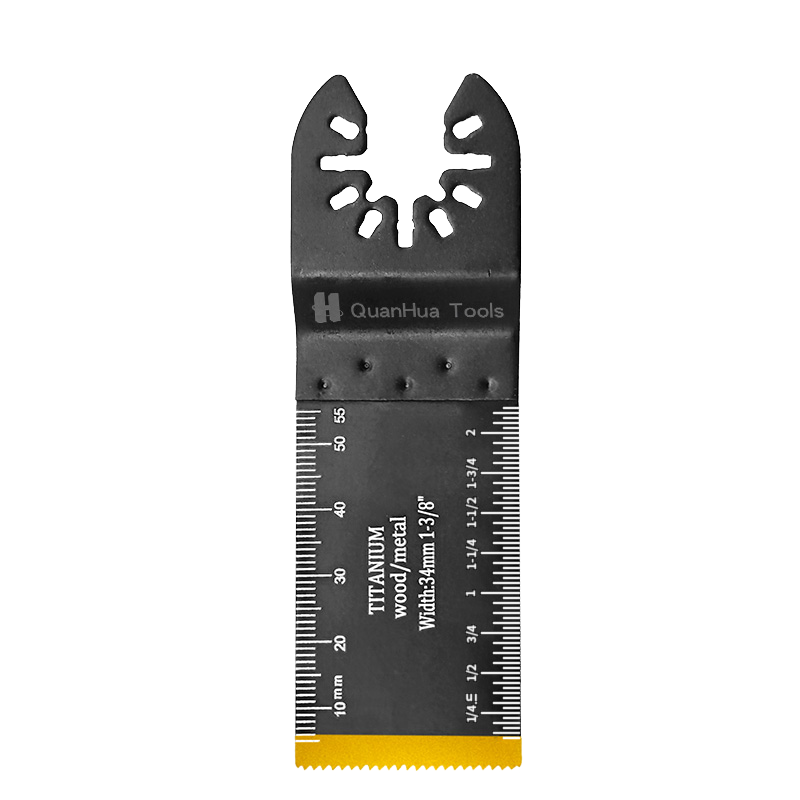 Durable And Fast Cutting Titanium Plated Bimetallic Saw Blade QH-1004HK-2L-DT